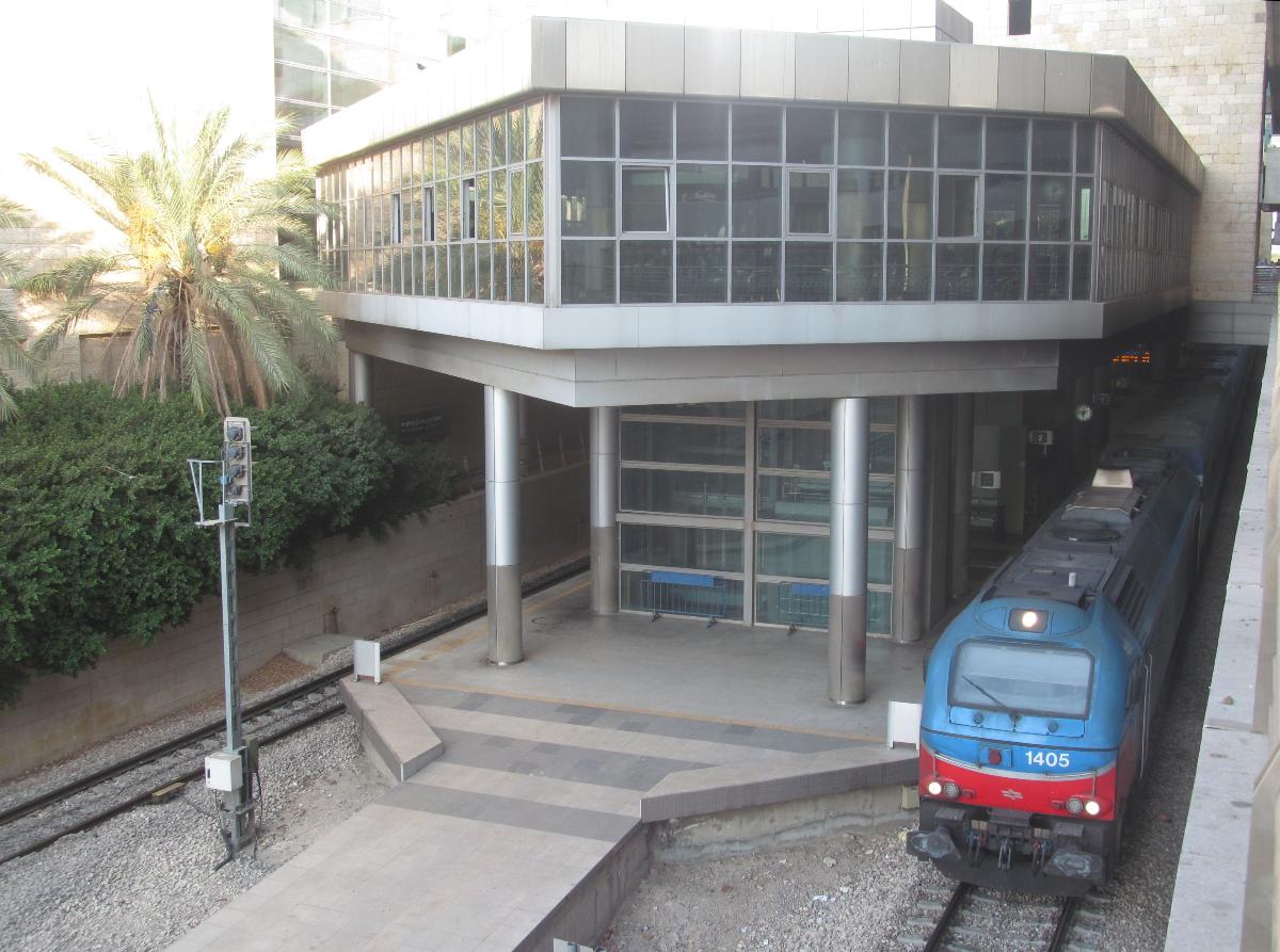 Bahnhof des Flughafens Ben-Gurion 