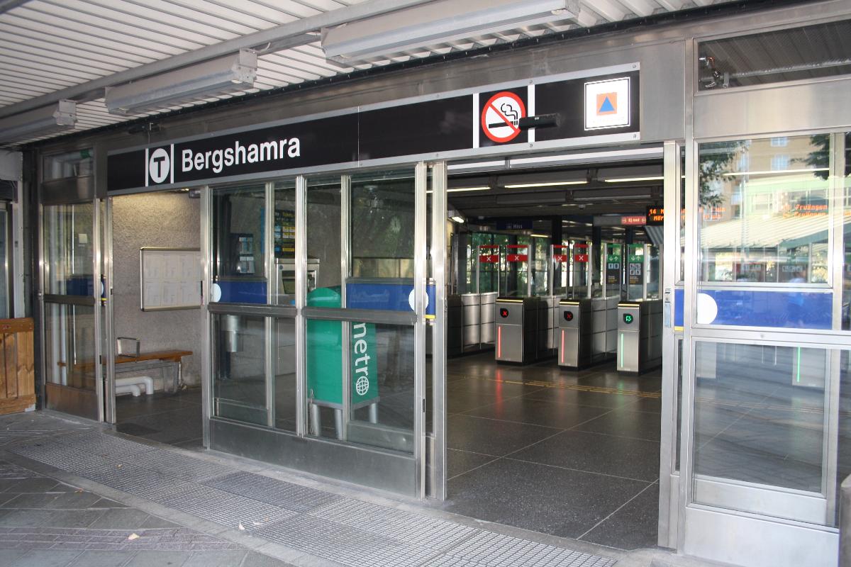 Bergshamra Metro Station 