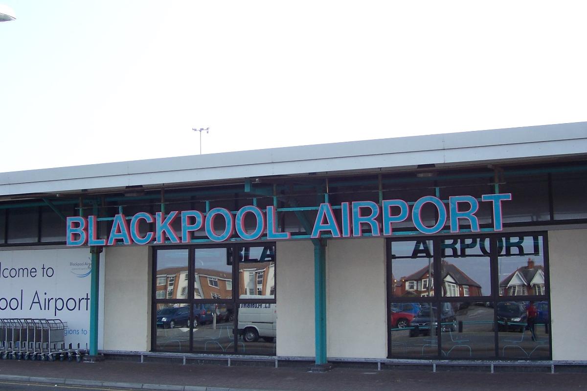 Terminal Building at Blackpool Airport 