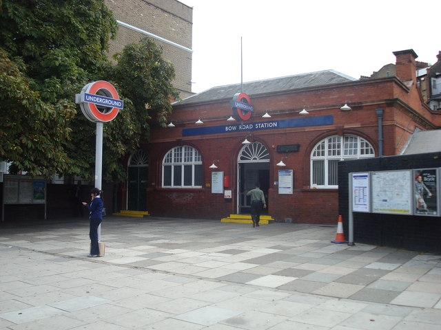 Bow Road Underground Station 