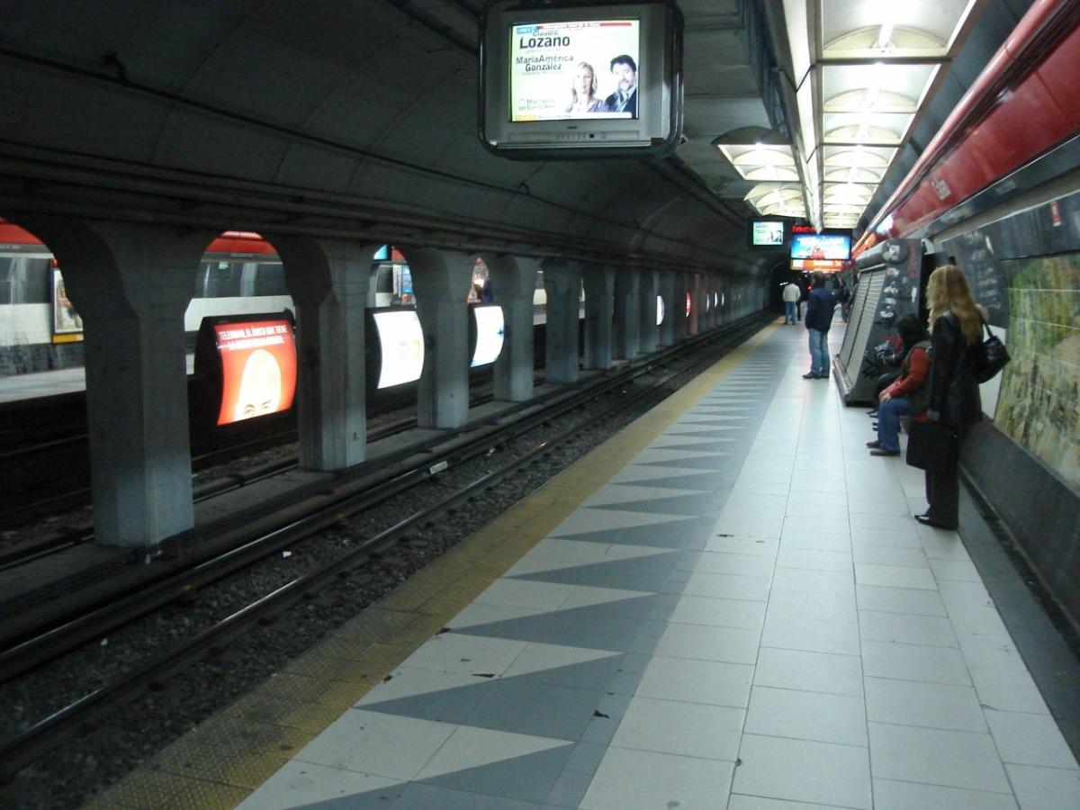 Metrobahnhof Callao 