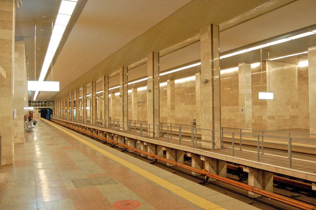 Chervony Khutir Metro Station 
