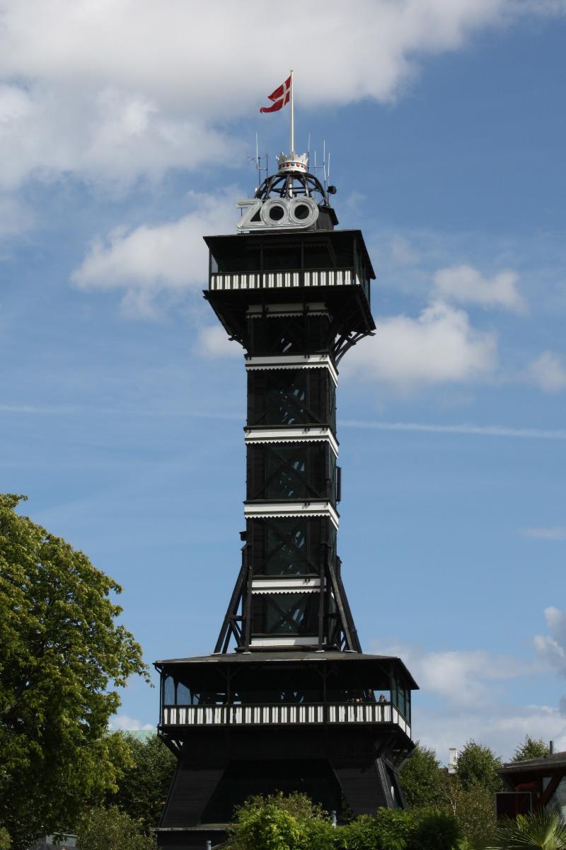 The tower in the Copenhagen Zoo 