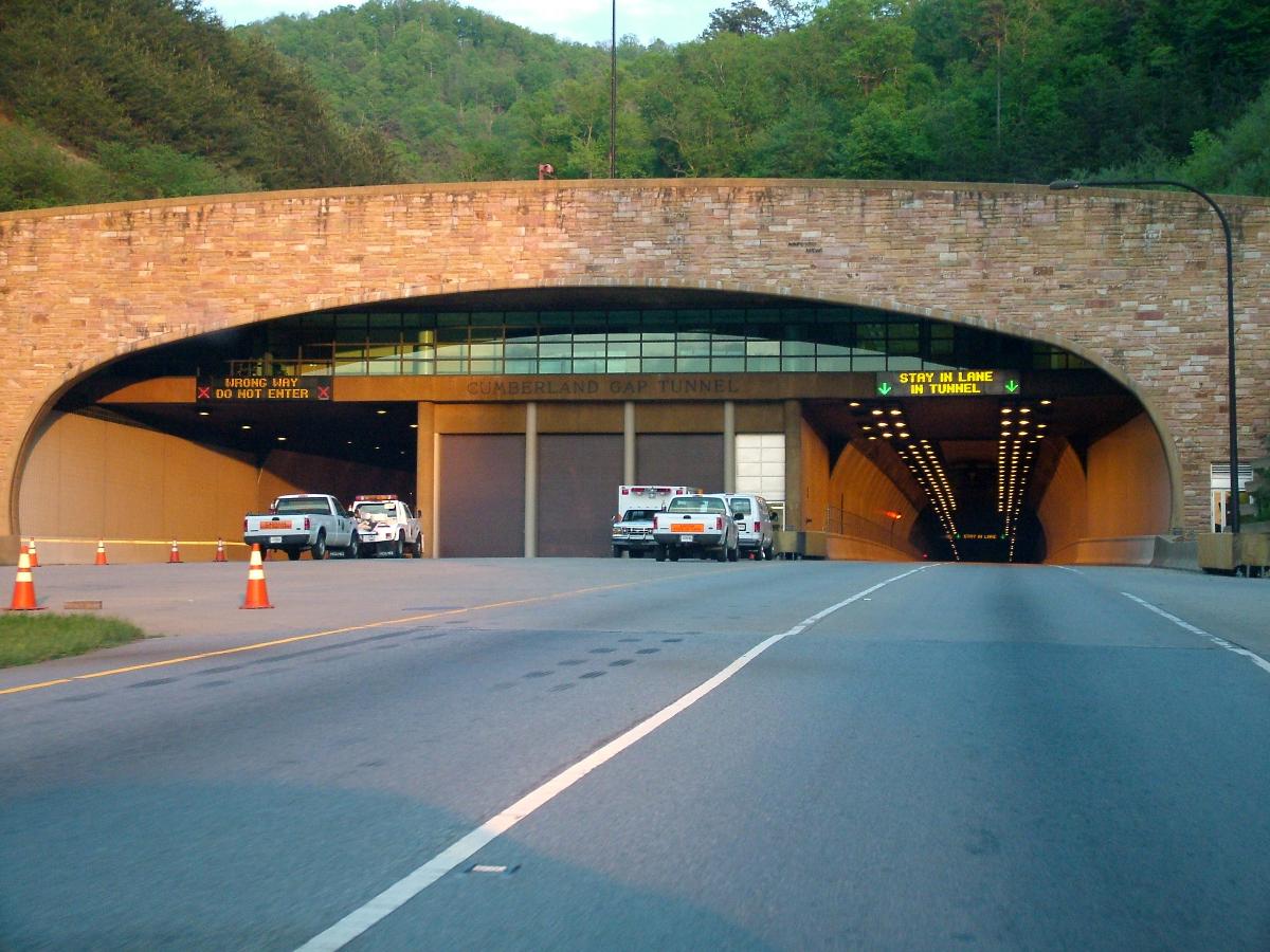 Cumberland Gap Tunnel from the Kentucky side 