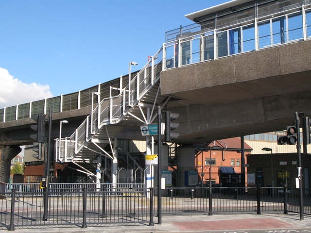 Deptford Bridge DLR station 