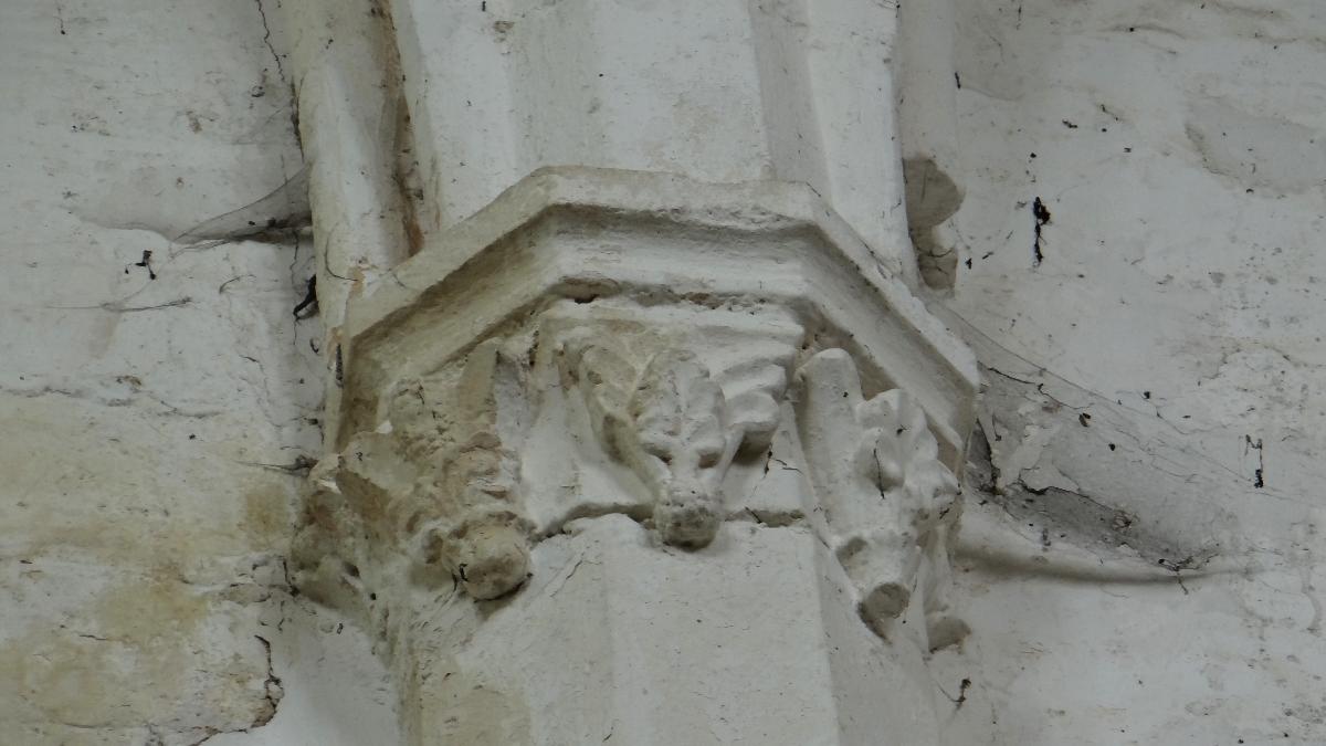 Église St Adrien Mailly-le-Château, Yonne (intérieur) 