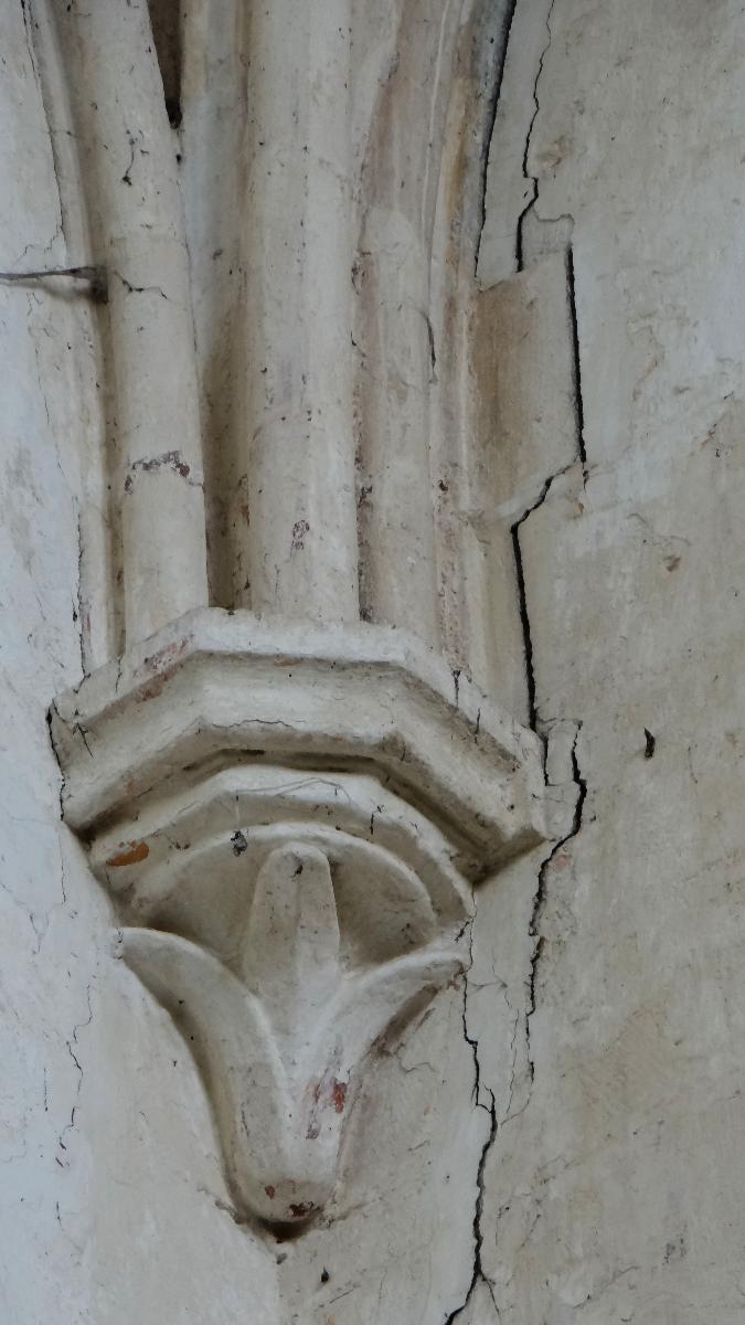 Église St Adrien Mailly-le-Château, Yonne (intérieur) 