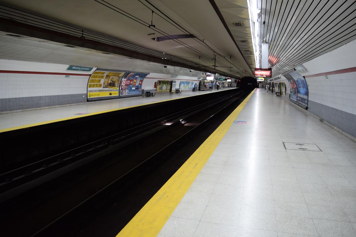 Ministro Carranza station on Line D of the Buenos Aires Underground 