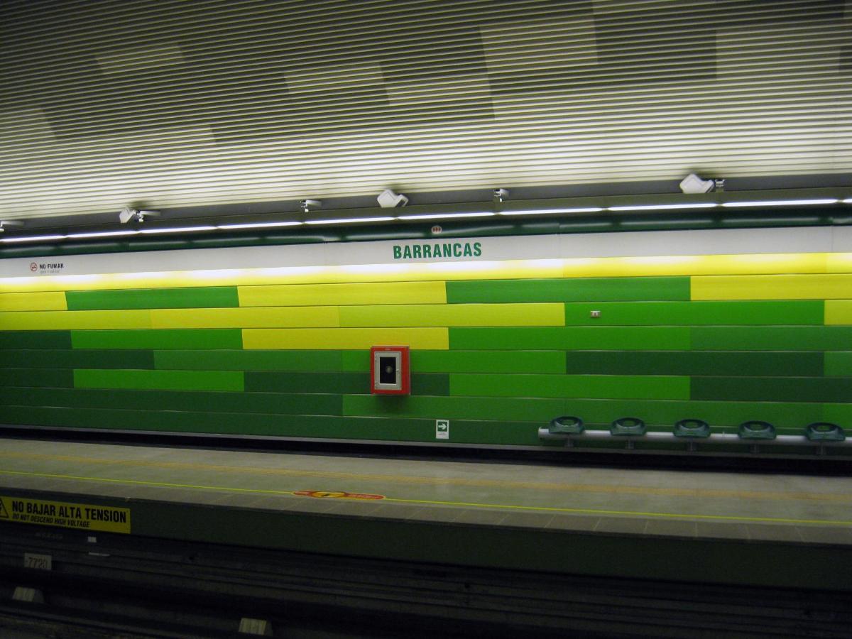 Station de métro Barrancas 