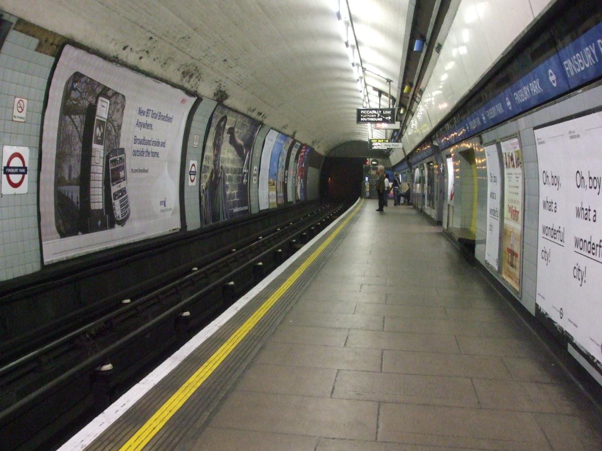 Finsbury Park Underground Station 
