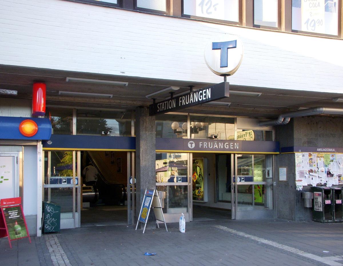 Fruängen Metro Station 