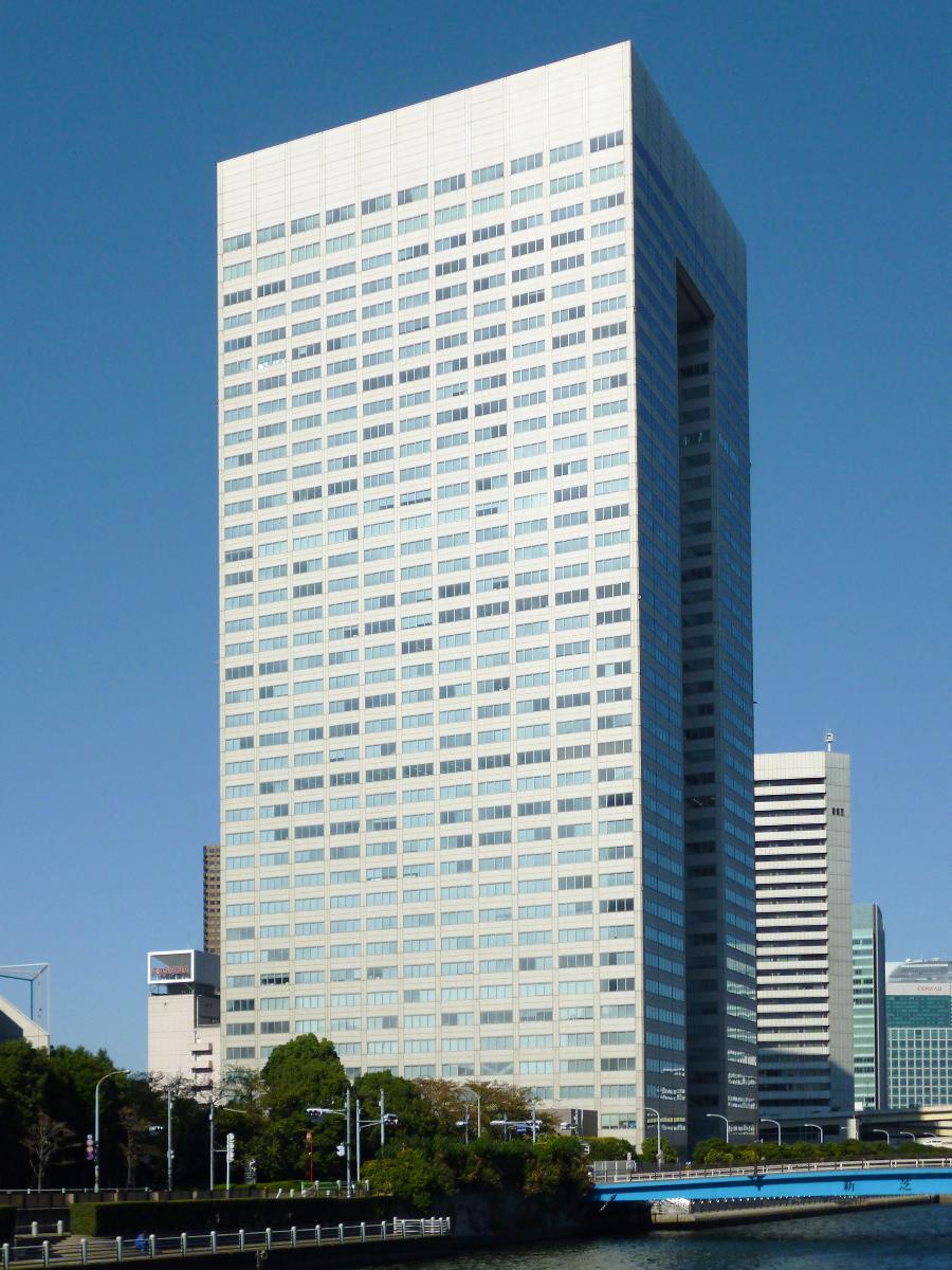 Hamamatsucho Building (Old name:Toshiba Building) in Tokyo 