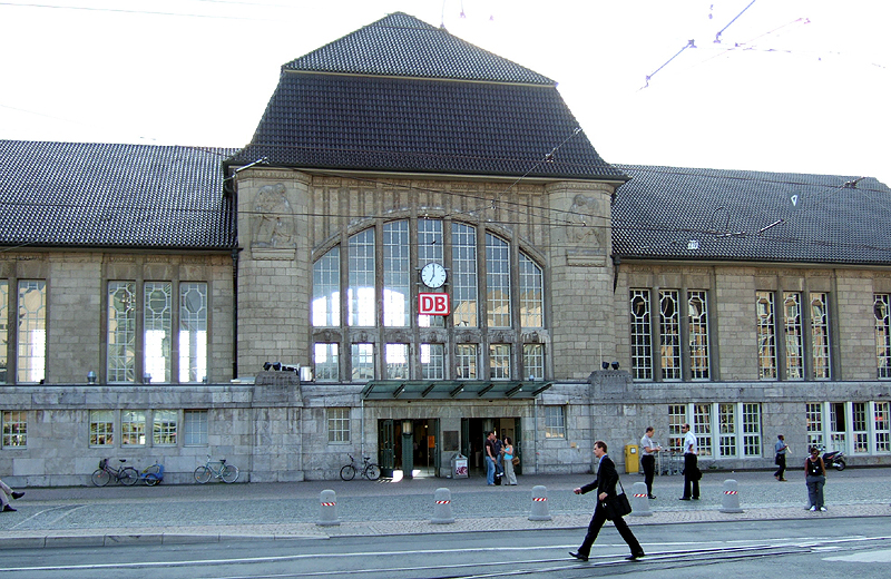 Gare centrale de Darmstadt 