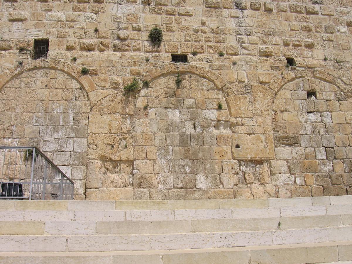 Porte triple - Jérusalem 