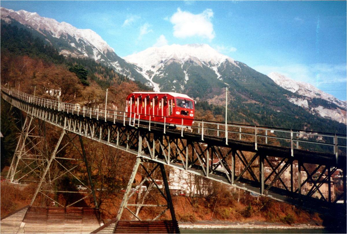 Pont de la Hungerburgbahn 