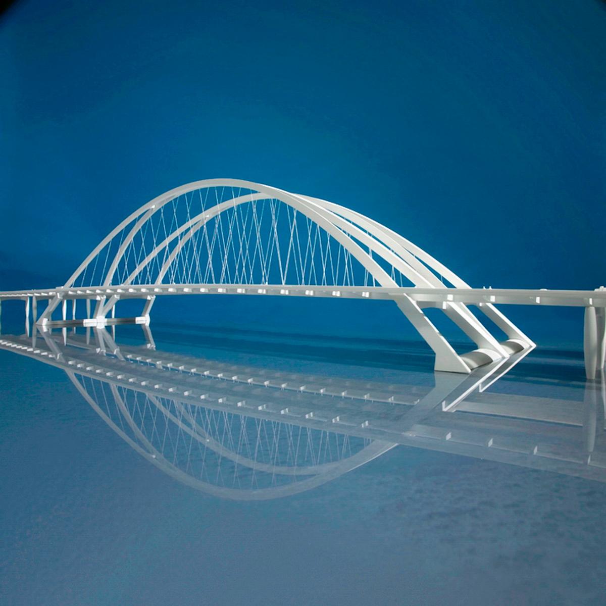I-74 bridge replacement - Architect Model 