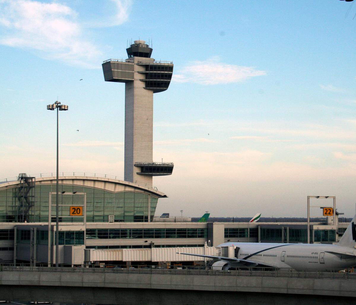 FAA Control Tower at JFK International Airport 