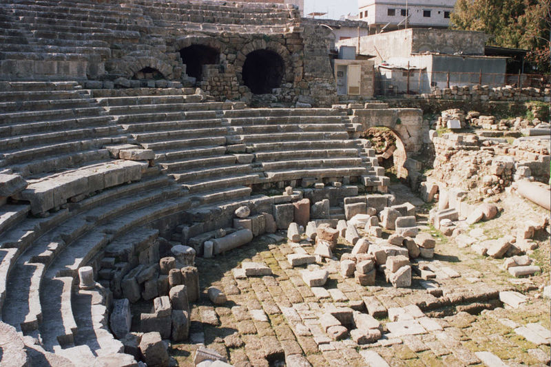 Römisches Theater von Dschabla 