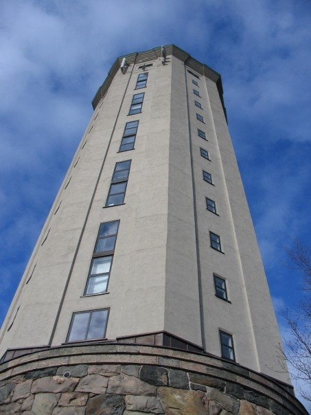 Water tower in Johanneberg, Gothenburg, Sweden Student apartments since 1996