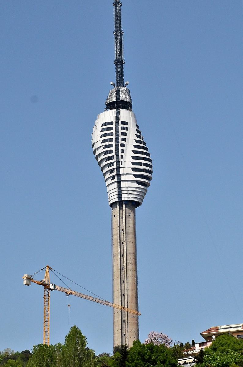 kucuk camlica tv radio tower istanbul 2020 structurae
