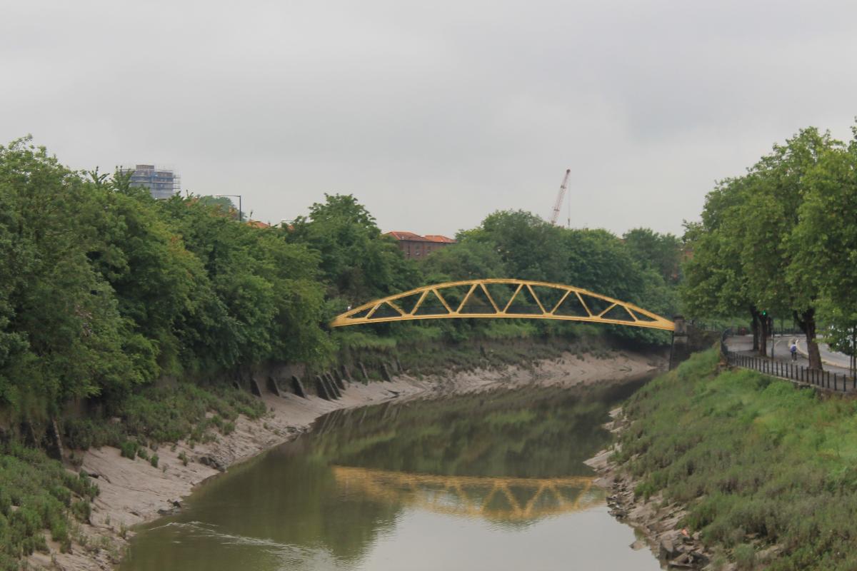 Langton Street Bridge in Bristol 