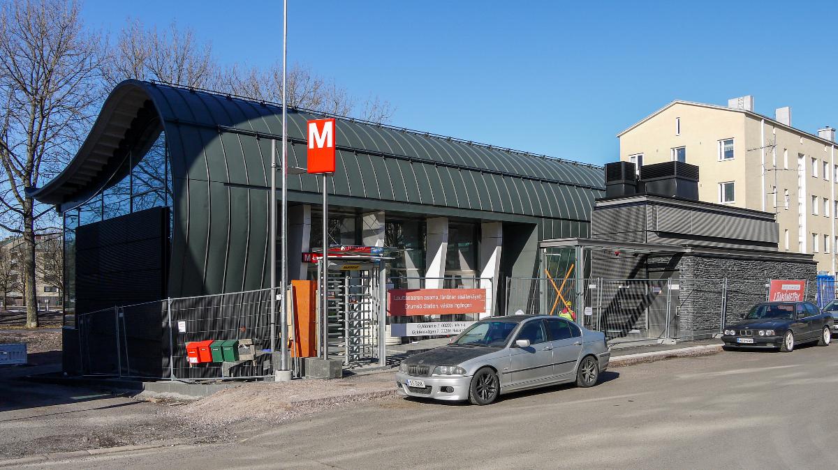 Metrobahnhof Lauttasaaren 