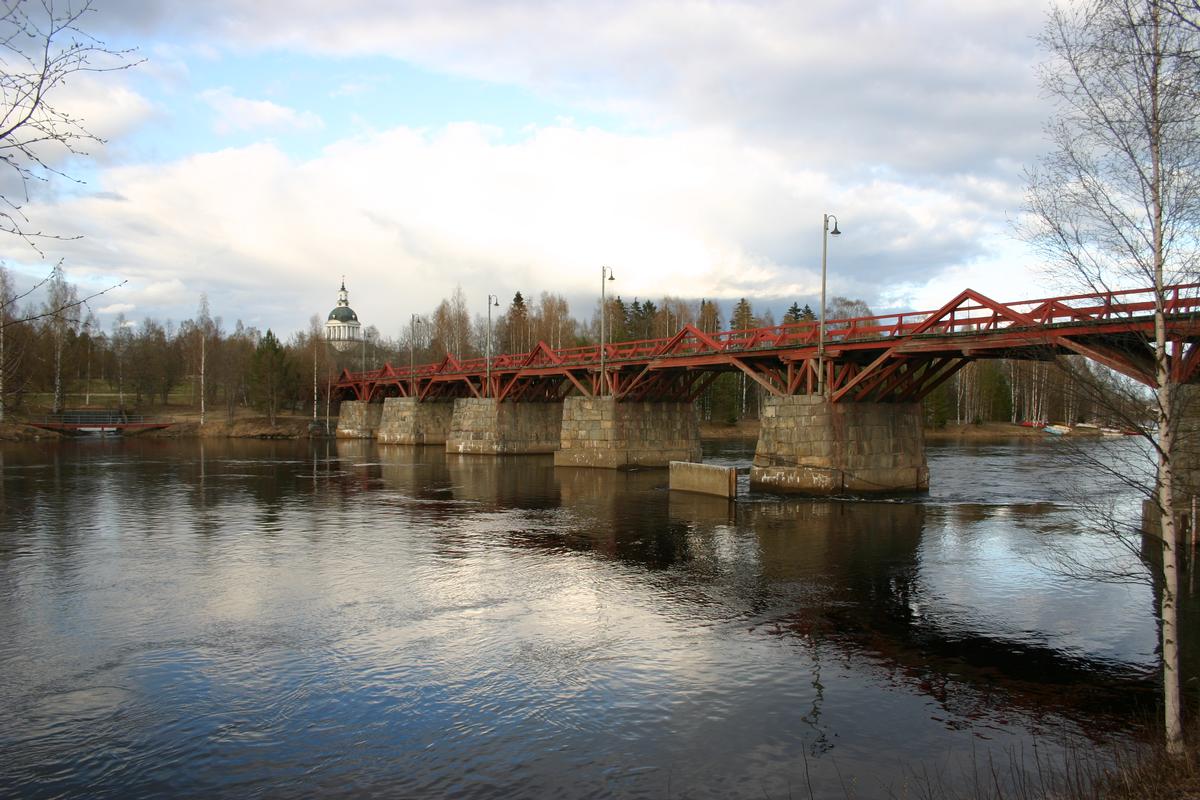 Lejonströmsbron in Skellefteå, Schweden 