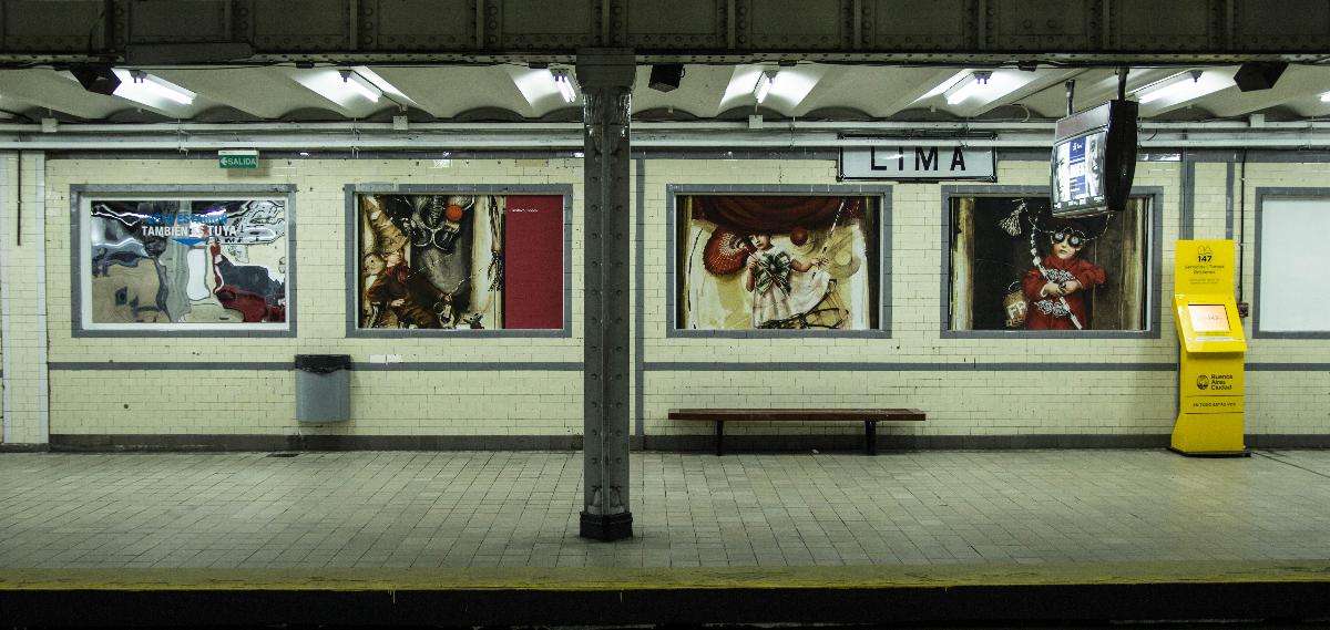 Station de métro Lima 