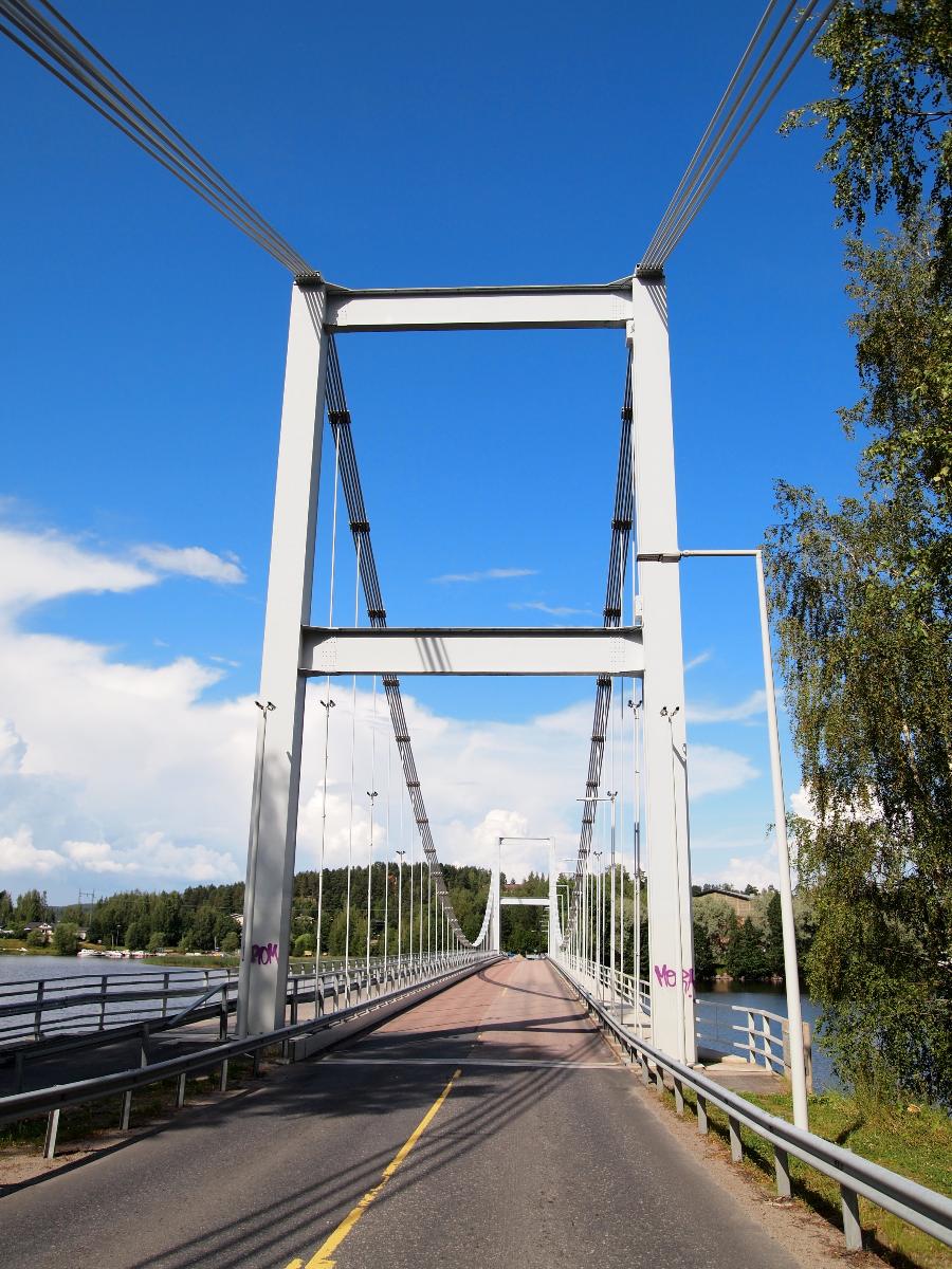 Louhunsalmi-Hängebrücke 