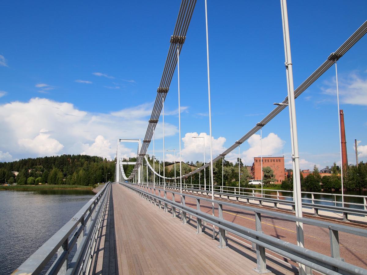 Louhunsalmi-Hängebrücke 