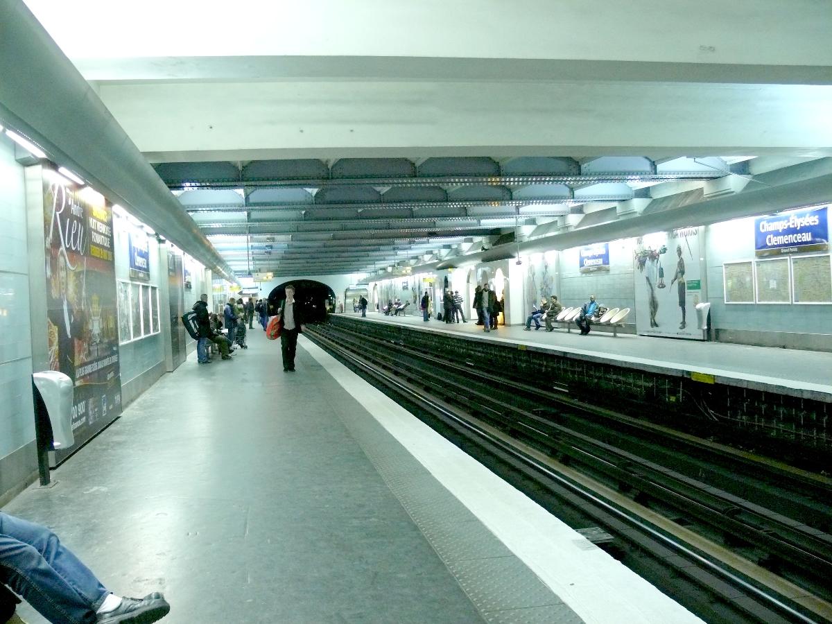 Champs-Élysées - Clemenceau Metro Station (Paris ( 8 th ), 1900 ...