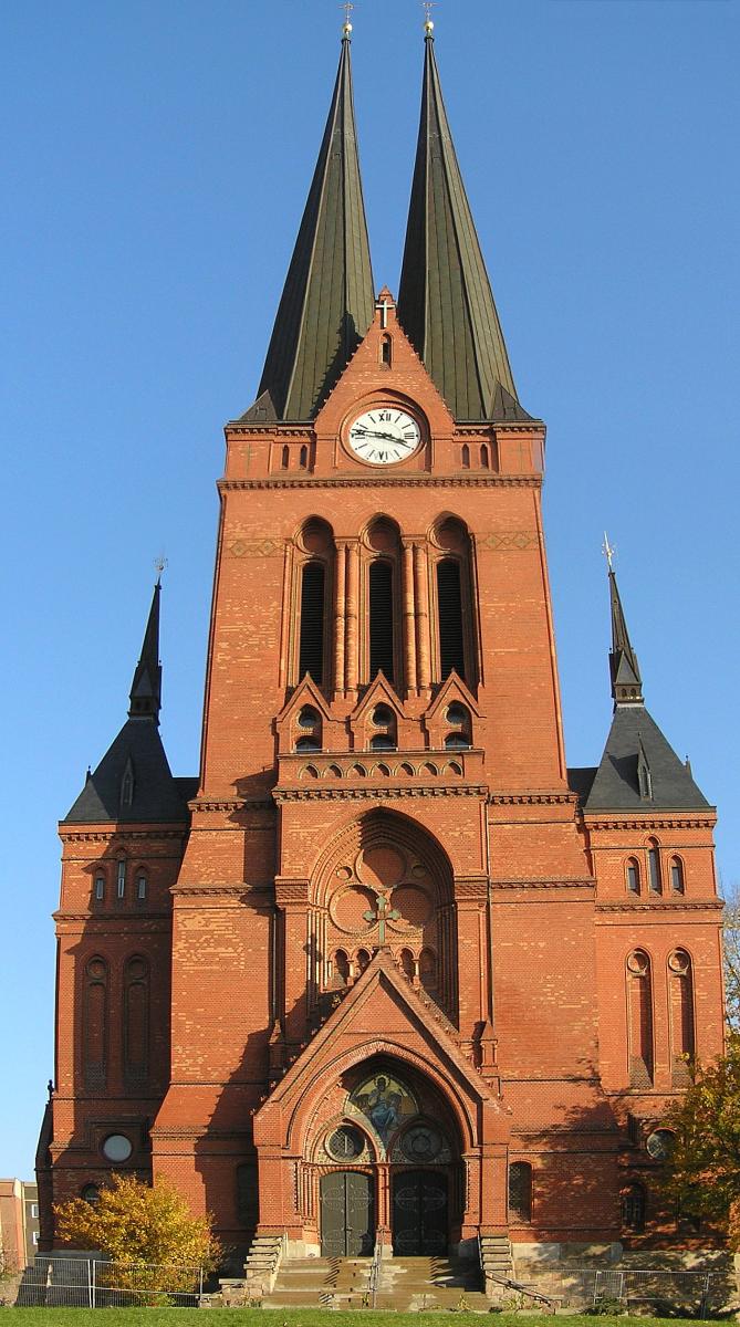 Die Markuskirche in Chemnitz (erbaut 1885) 
