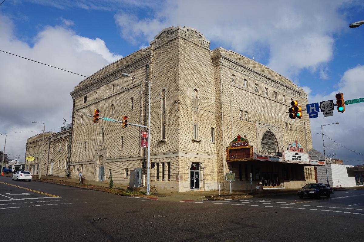 The Temple Theater in Meridian, Mississippi 