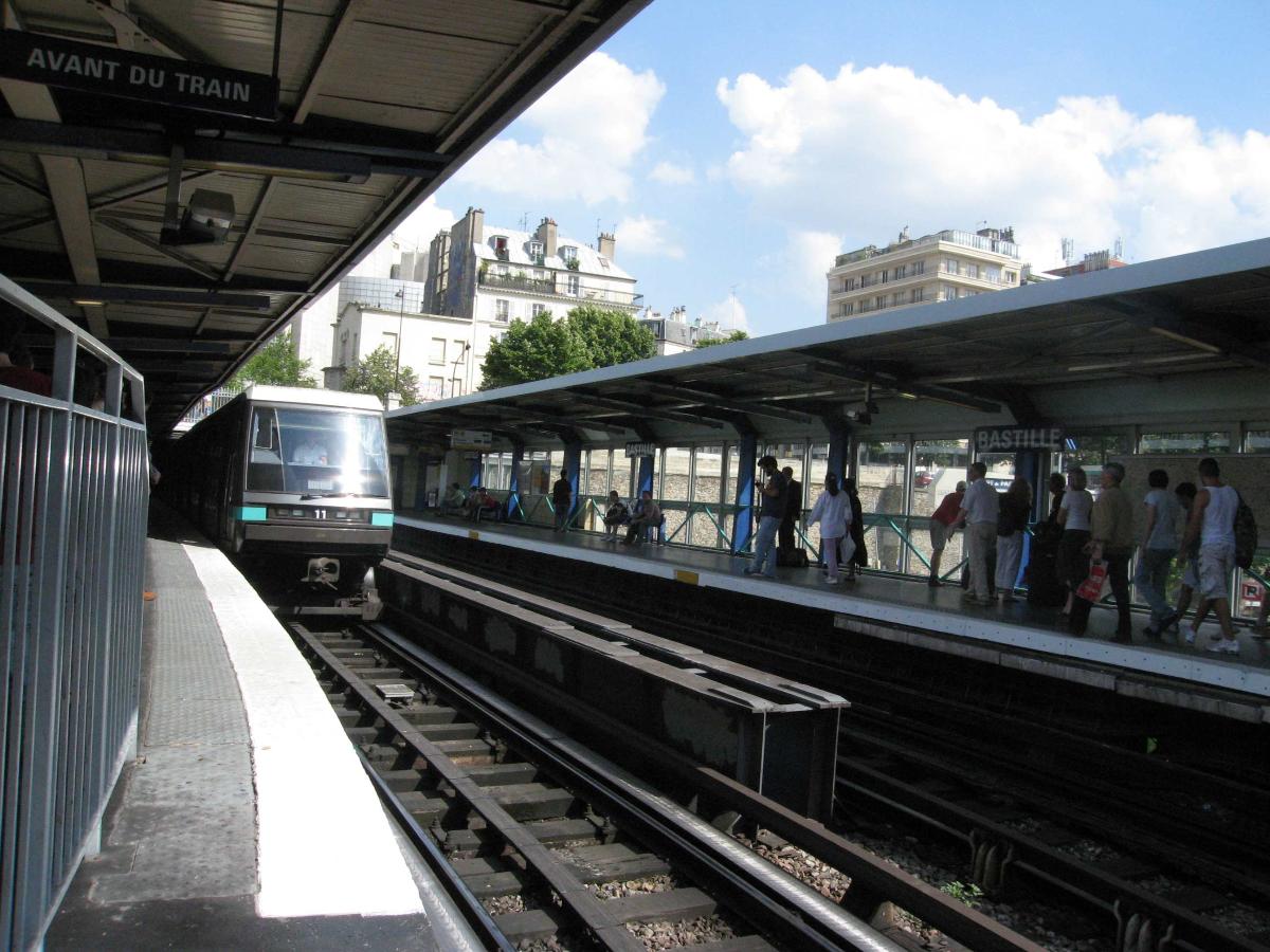 Station de métro Bastille - Paris (Ligne 1) 