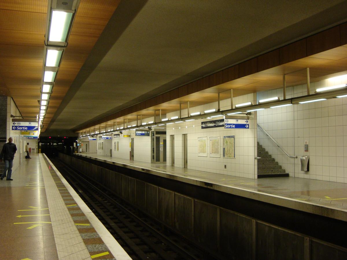 Metrobahnhof Saint-Denis - Université 