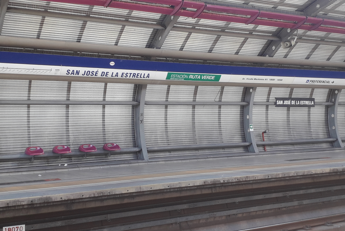 Station de métro San José de la Estrella 