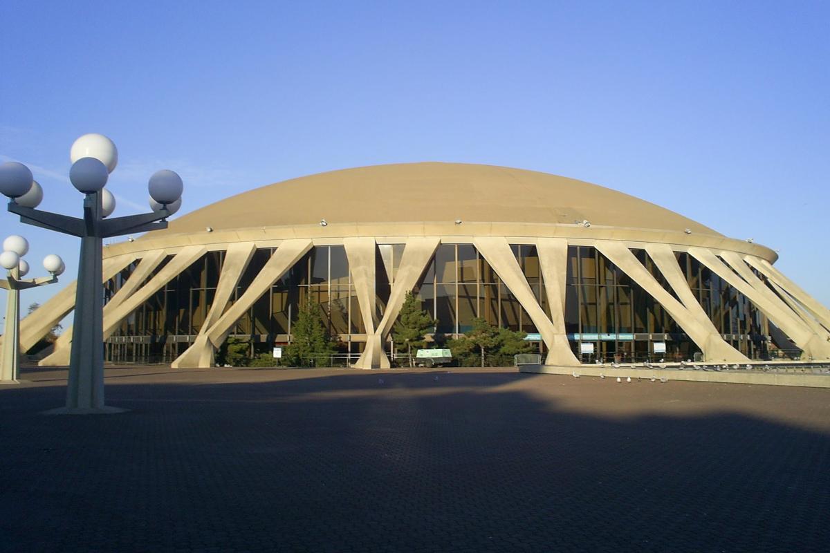 Pier Luigi Nervi’s Norfolk Scope Arena in Norfolk, Virginia Built between 1968 and 1971, the design of the arena recalls closely Nervi’s Palazzetto dello Sport in Rome, built for the 17th Olympics which took place in 1960.