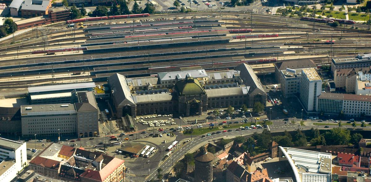 Gare centrale de Nuremberg 