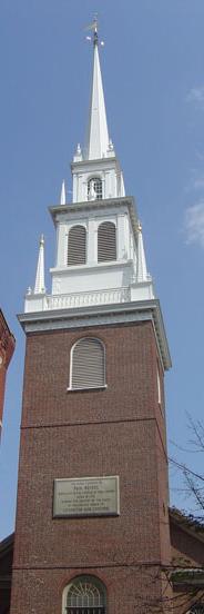 Old North Church (Clocher) - Boston 