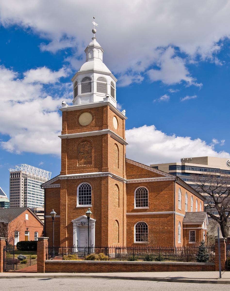 Otterbein Church, 112 West Conway Street, Baltimore, Maryland 