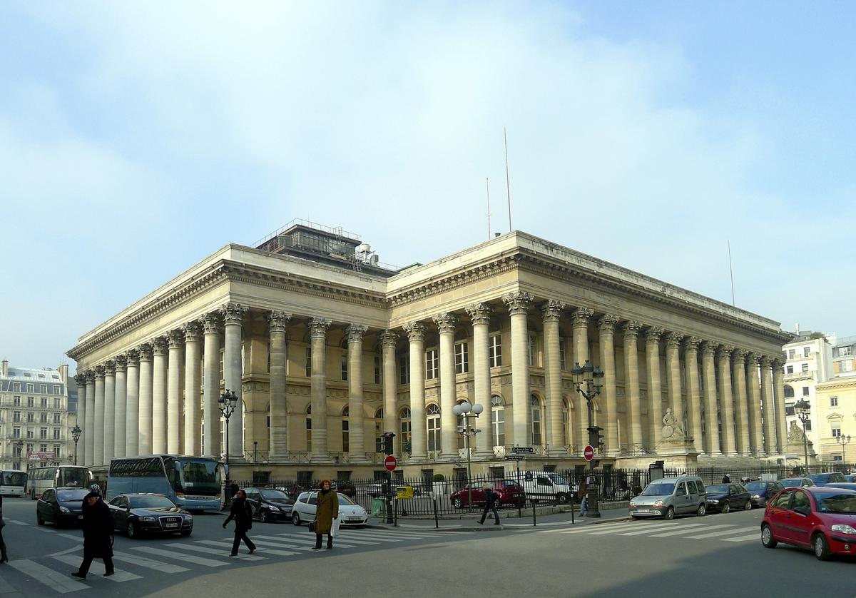 Paris Stock Exchange Building 