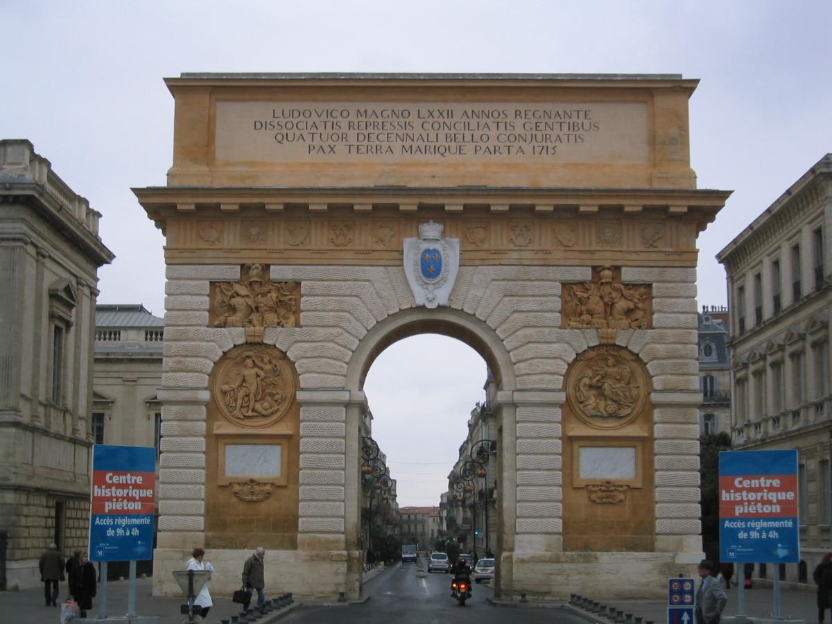 Porte du Peyrou - Montpellier - France 