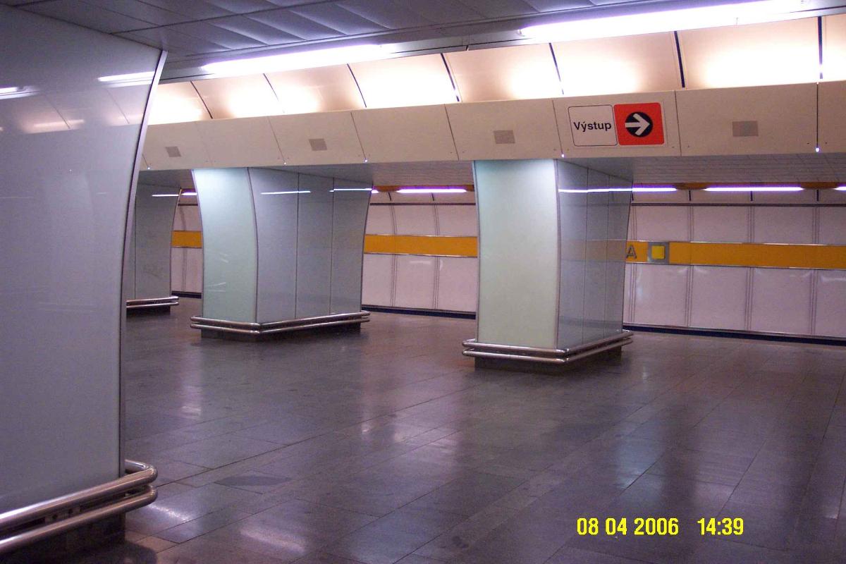 Metrobahnhof Invalidovna 