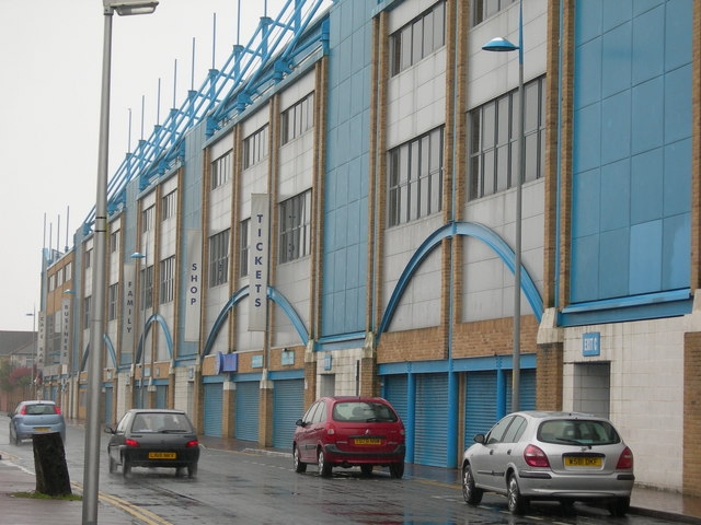 Priestfield Stadium, Gillingham Football Club Viewed from Redfern Avenue 