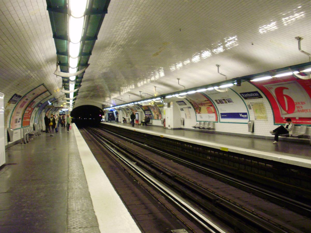 Rambuteau Metro Station 