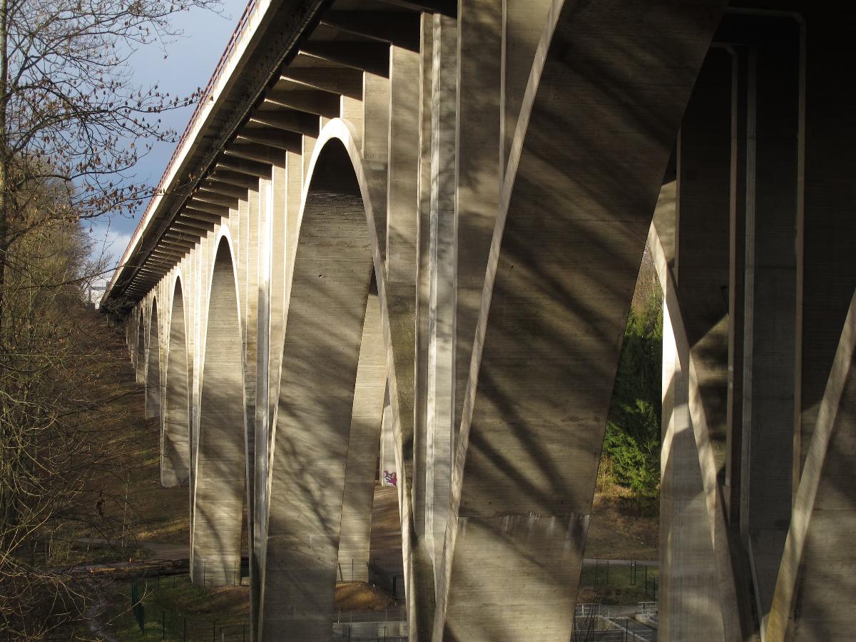 Peace Bridge across the Rohrbach Valley 