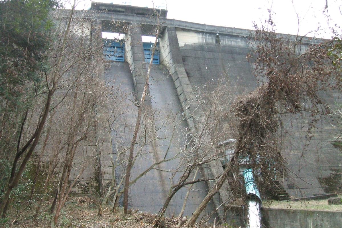 Ryuzenji Dam in Onomichi, Hiroshima 