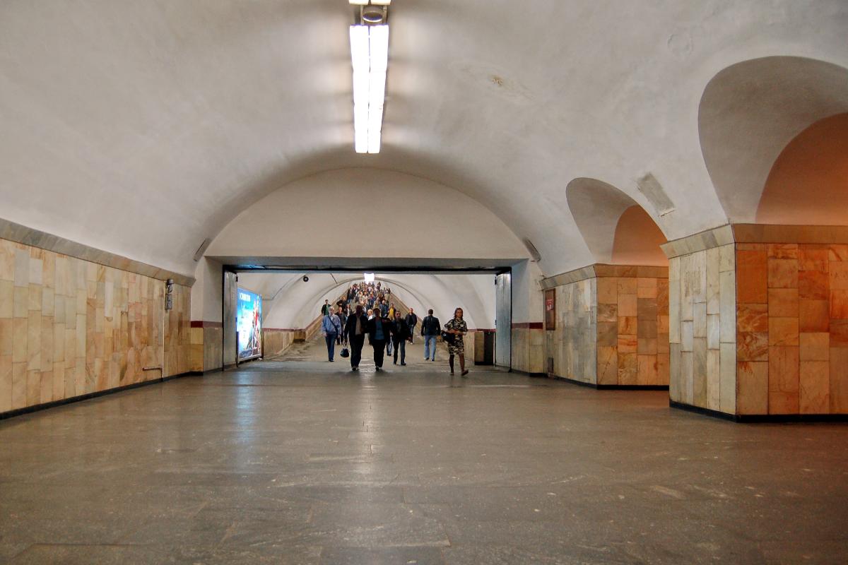 Metrobahnhof Maidan Nezalezhnosti 
