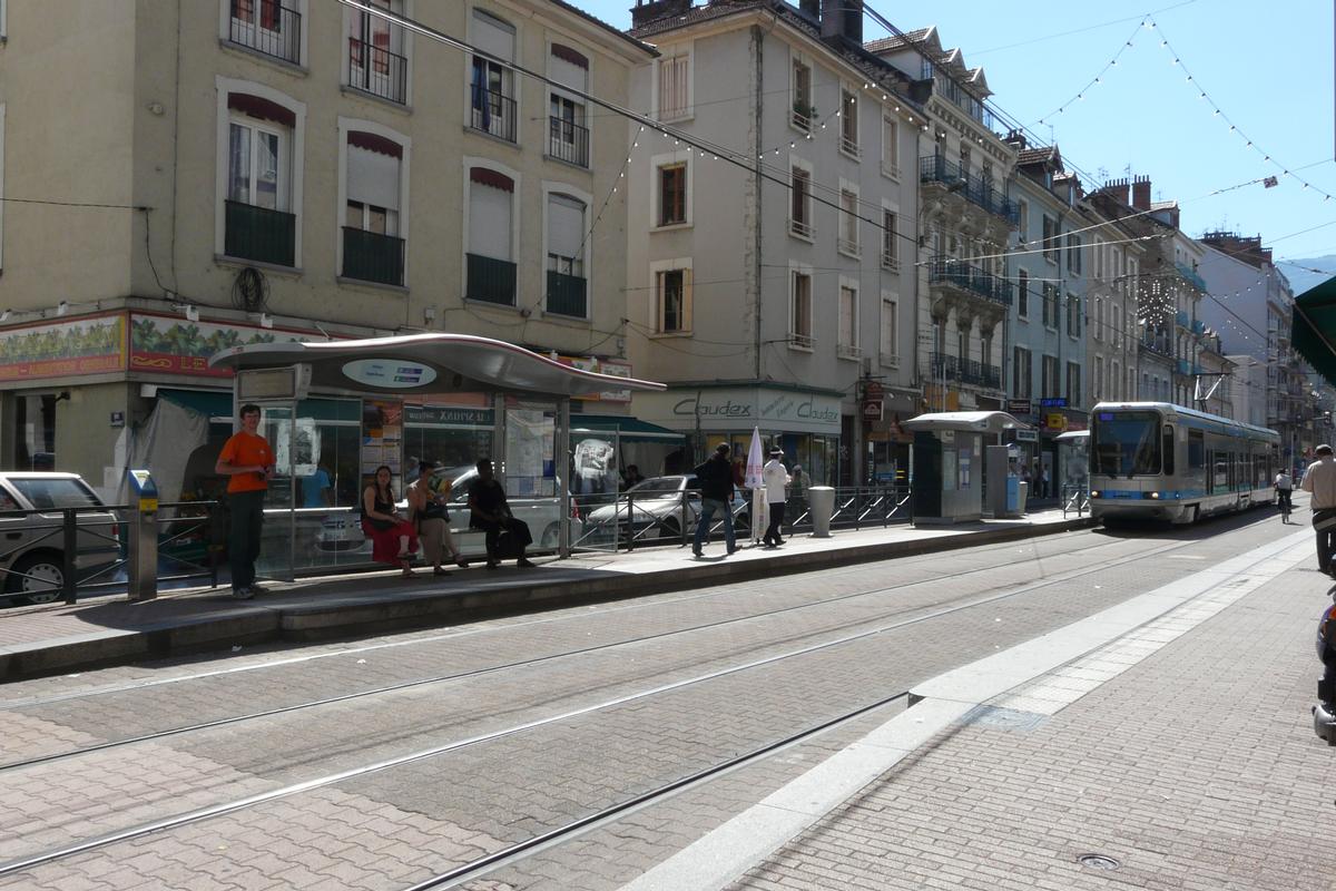 Straßenbahnlinie A in Grenoble 