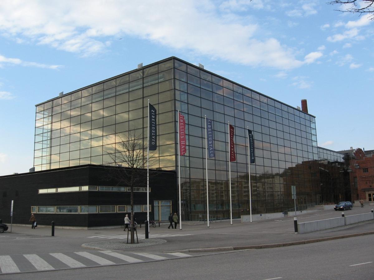 Sibelius hall Congress &amp; Concert Center in Lahti, Finland 